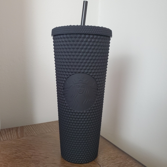 Starbucks Black Tumbler Valentines Matte Grid Stud - Picture 3 of 3